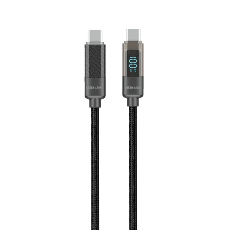 کابل USB-C گرین لاین مدل digital display طول 1 متر
