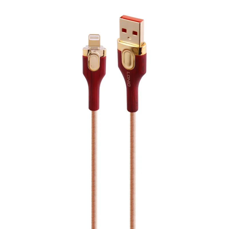 کابل تبدیل USB به لایتنینگ الدینیو مدل LS681 طول 1 متر