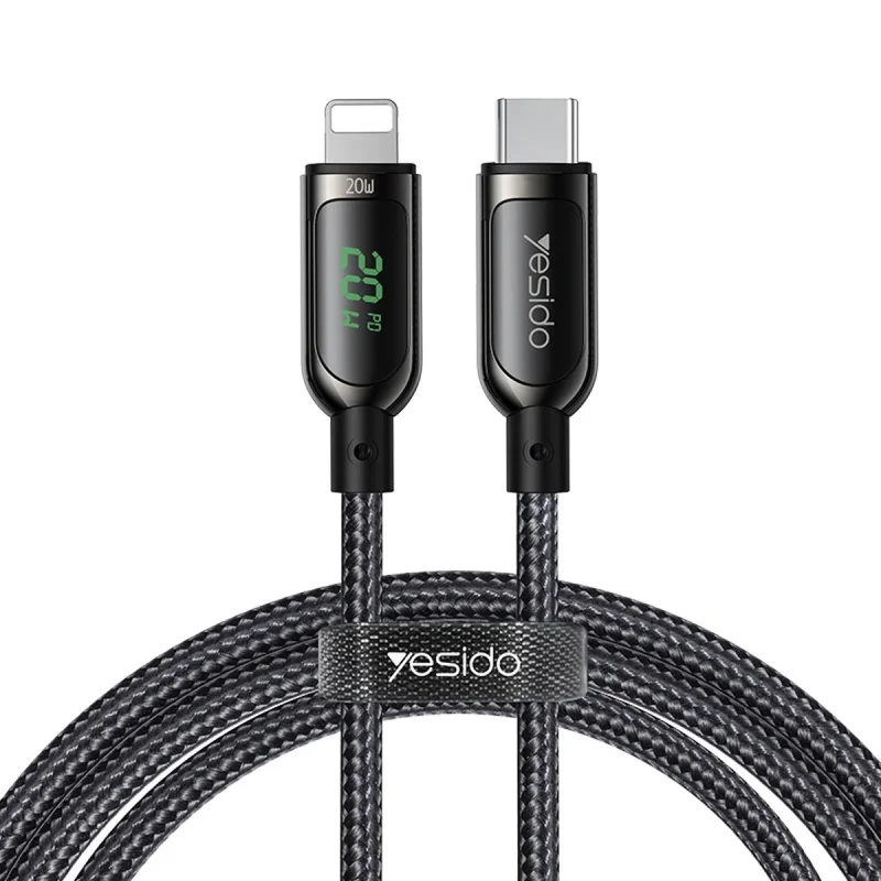 کابل تبدیل USB-C به لایتنینگ یسیدو مدل CA86 طول 1.2 متر