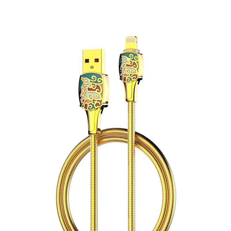 کابل تبدیل USB به لایتنینگ الدینیو مدل LS881 طول 1 متر