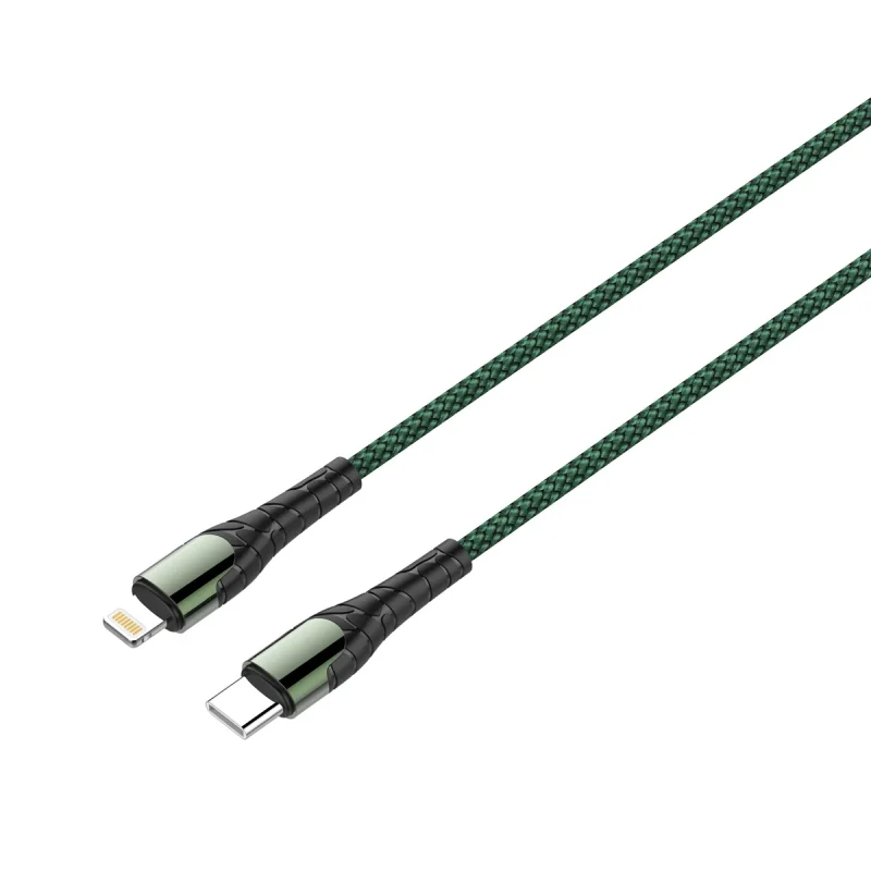 کابل تبدیل USB-C به لایتنینگ الدینیو مدل LC111 PD30W طول 1 متر