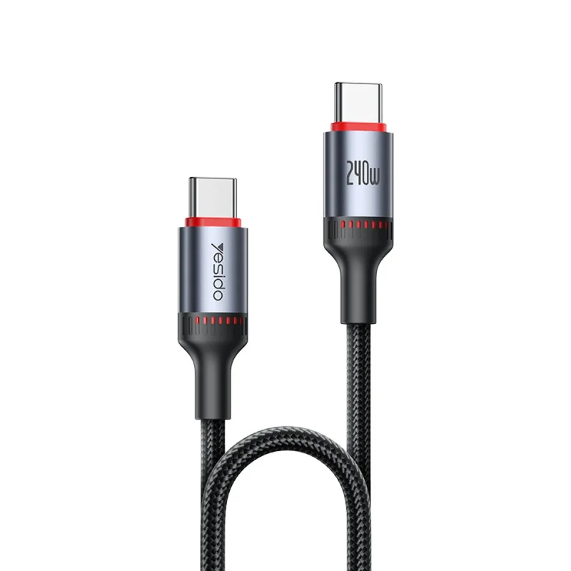 کابل USB-C یسیدو مدل CA185 240W طول 1.2 متر
