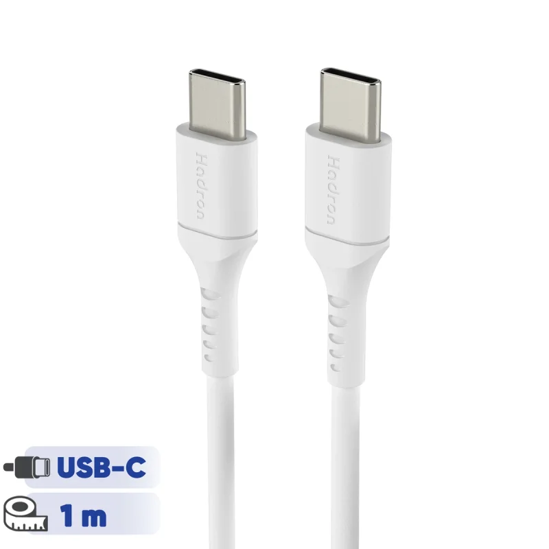 کابل USB-C هادرون مدل HTC-C-C01 طول 1 متر