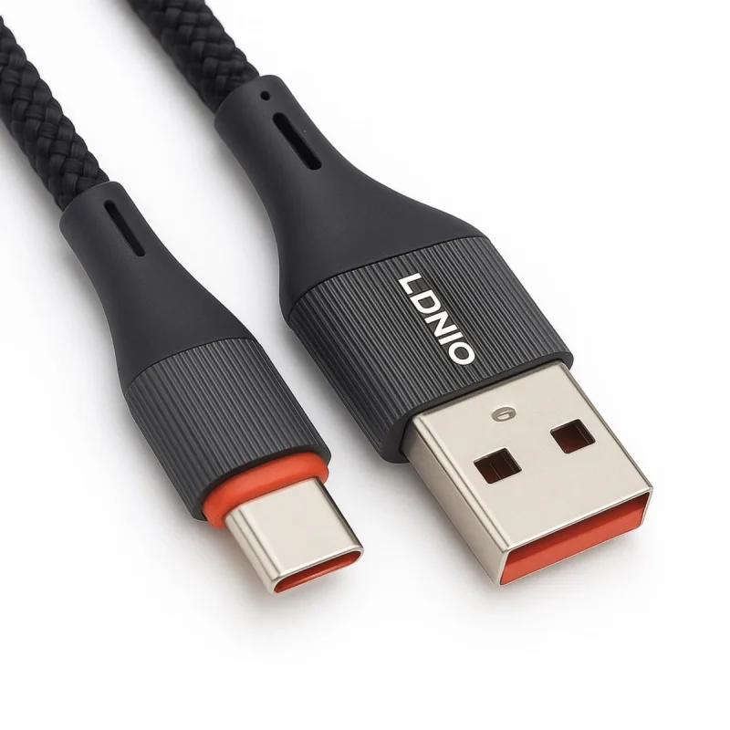 کابل تبدیل USB به USB-C الدینیو مدل A13 طول 1 متر