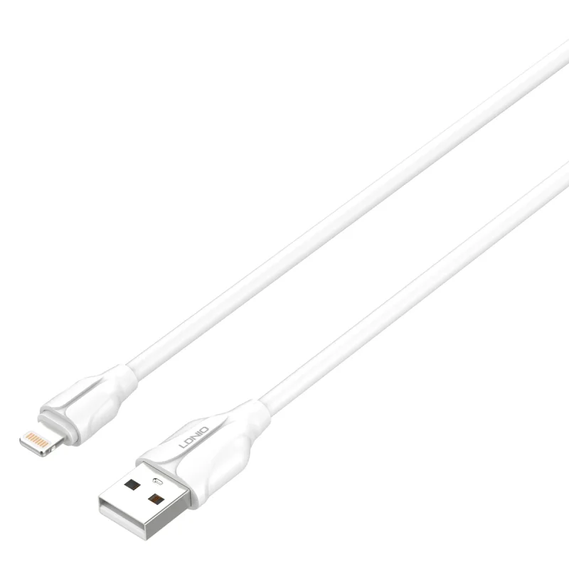 کابل تبدیل USB به لایتنینگ الدینیو مدل LS-362 طول ۲ متر