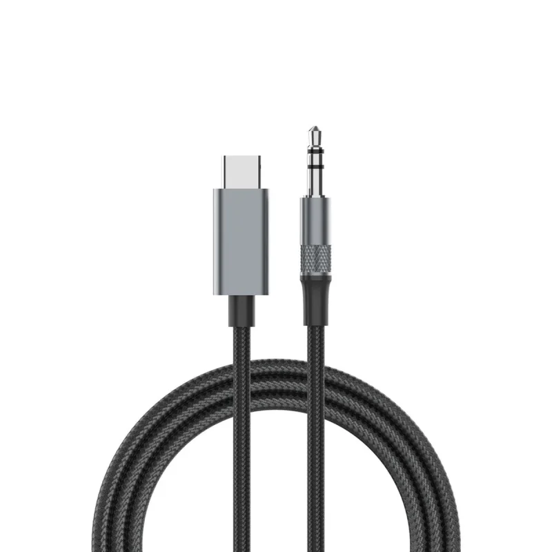 کابل تبدیل AUX 3.5mm به USB-C الدینیو مدل LS-Y81c طول 1 متر