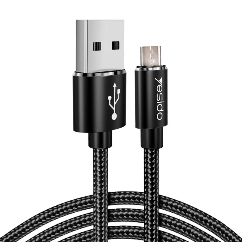 کابل تبدیل USB به microUSB یسیدو مدل CA54 طول 0.30 متر