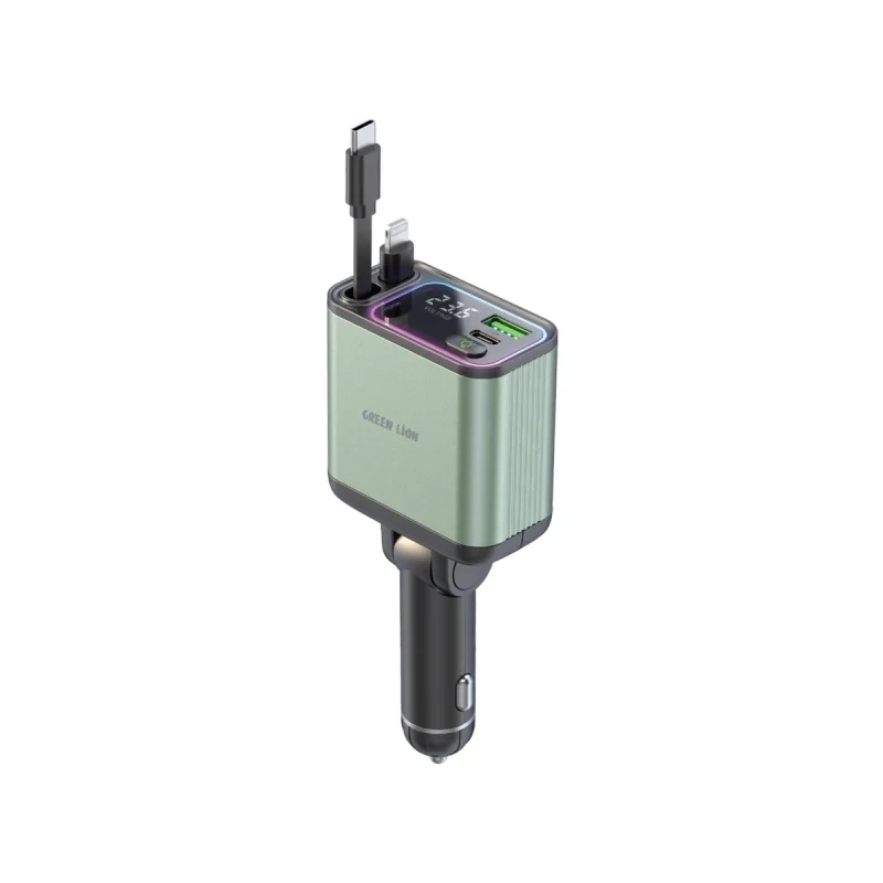 شارژر فندکی 90وات گرین لاین مدل GNRCC90WGN