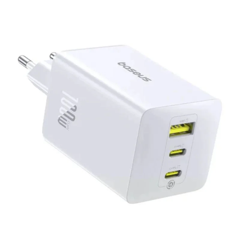 شارژر دیواری 100 وات سه پورت بیسوس مدل EnerFill FE11