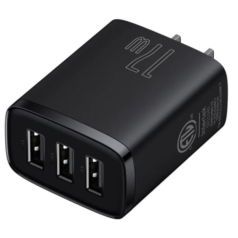 شارژر دیواری 17 وات  بیسوس مدل 3PORT CN