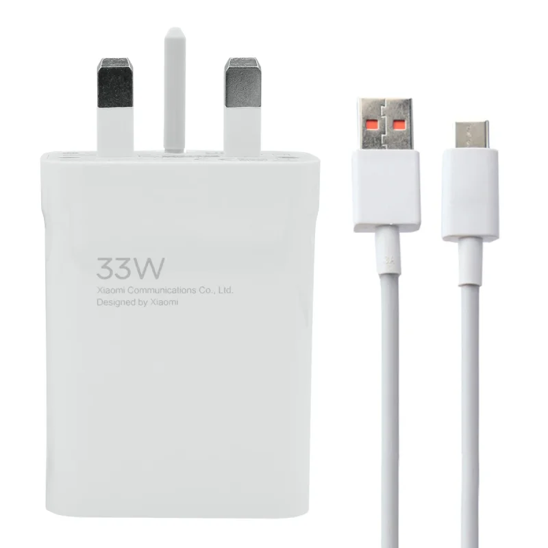شارژر دیواری شیائومی مدل Redmi Note 11 به همراه کابل تبدیل USB-C