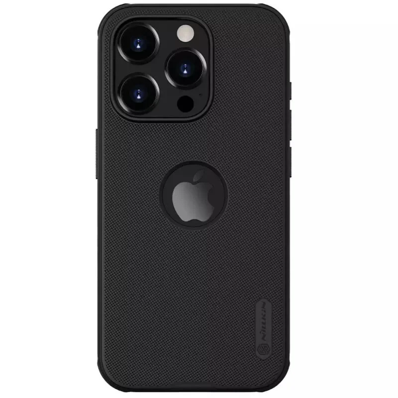 کاور نیلکین مدل  Frosted Shield Pro LogoCut مناسب برای گوشی موبایل اپل IPhone 15 Pro