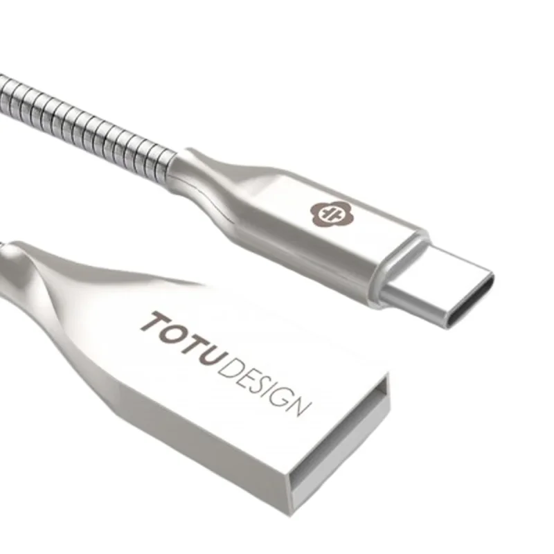 کابل تبدیل USB به Type-C توتو مدل Zinc Alloy به طول 1 متر
