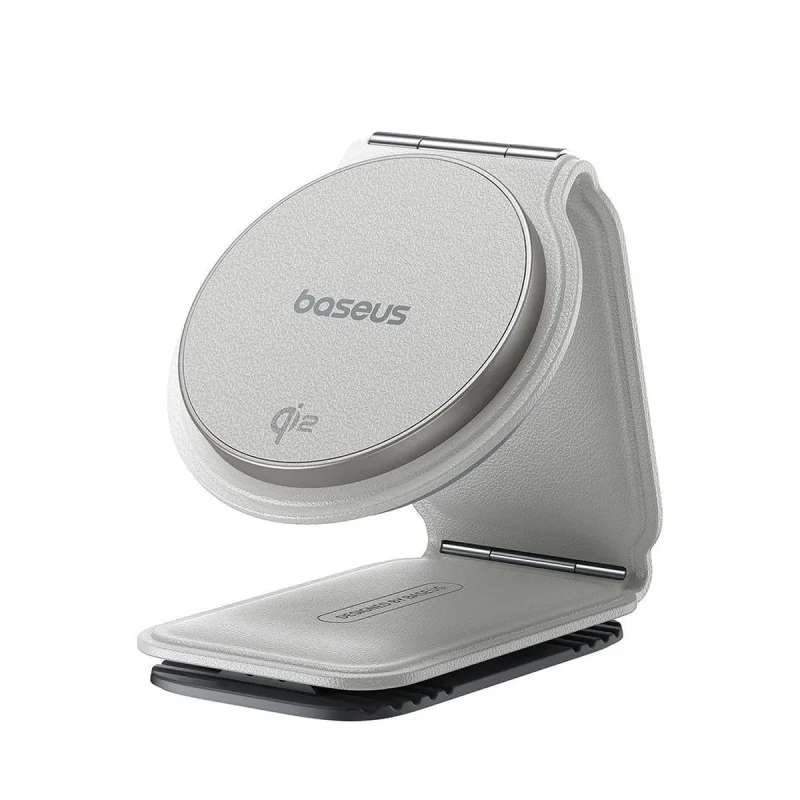 پایه نگهدارنده و شارژر بی سیم گوشی موبایل بیسوس مدل C02 Mega Magnetic BS-CM042