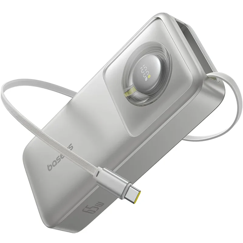 پاوربانک بیسوس مدل NOMOS 65W ظرفیت 20000 میلی آمپر ساعت