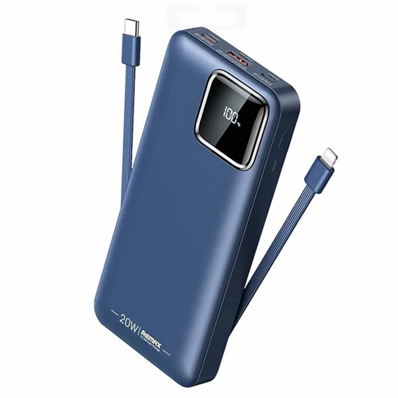 پاوربانک ریمکس مدل Fast Charge RPP-500 ظرفیت 10000 میلی آمپر ساعت