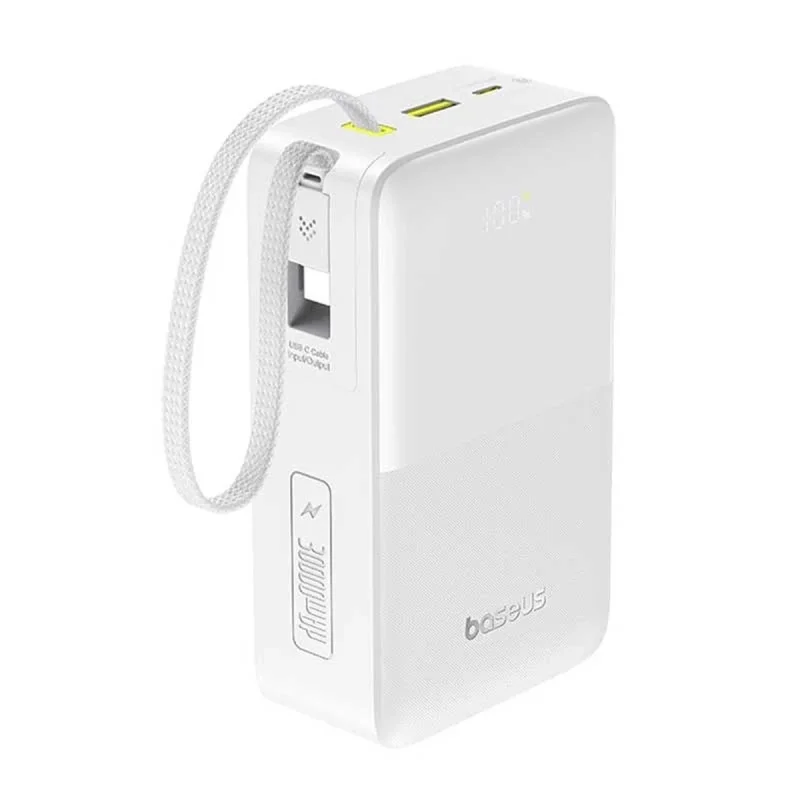 پاوربانک 22.5 وات بیسوس مدل EnerFill FC51 Bipow 2 Pro ظرفیت 30000 میلی‌آمپرساعت
