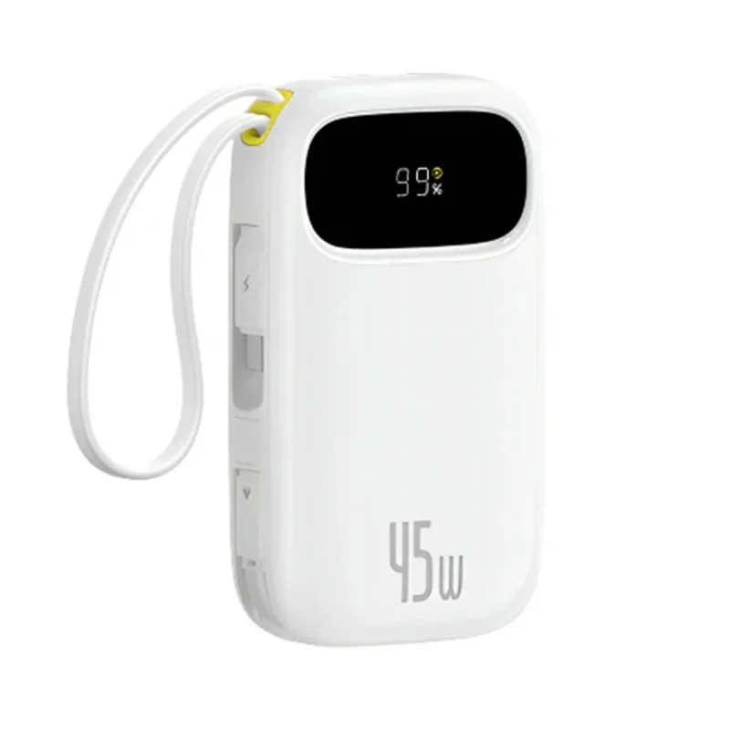 پاوربانک 45 وات بیسوس مدل EnerFill FC31 PPQD3‑1040 ظرفیت 10000 میلی‌آمپرساعت