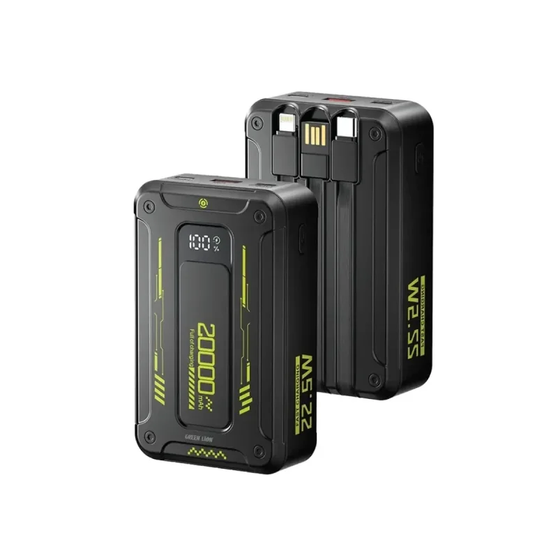 پاوربانک گرین لاین مدل Xtreme 20 ظرفیت 20000 میلی آمپر ساعت