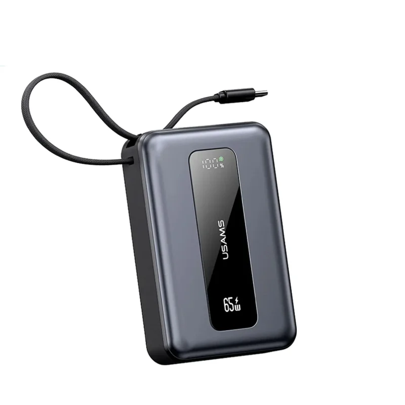 پاوربانک 65 وات یوسمز مدل CD243 ظرفیت 20000 میلی آمپر ساعت
