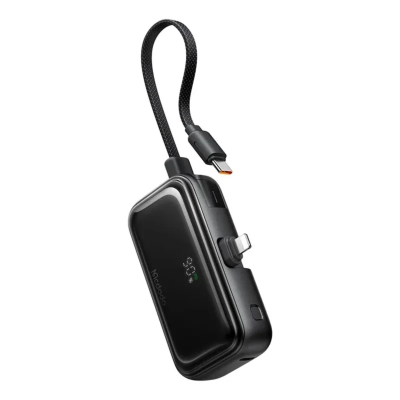 پاوربانک مک دودو مدل MC-7800 ظرفیت 5000 میلی‌آمپر ساعت به همراه کابل تبدیل USB-C