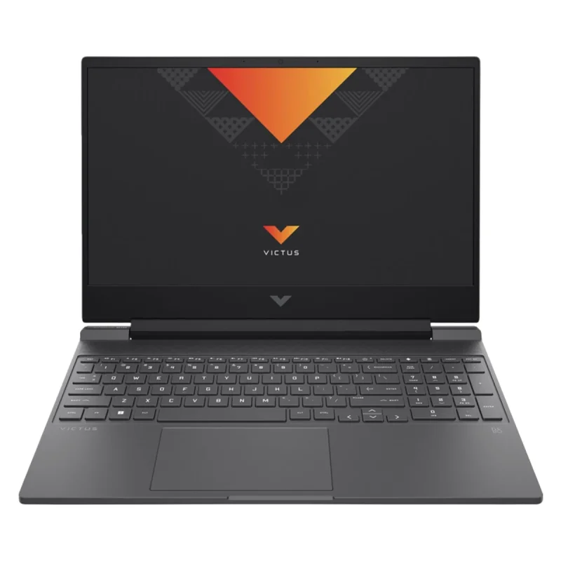 لپ‌تاپ اچ‌ پی مدل Victus 15 Gaming FA1082wm با پردازنده Core i5-13420H و گرافیک RTX4050 6GB، رم DDR4 16GB با فرکانس 3200MHz، حافظه SSD با ظرفیت 512GB، نمایشگر 15.6 اینچ IPS با وضوح FHD و نرخ به‌روزرسانی 144Hz، سیستم‌عامل Windows 11