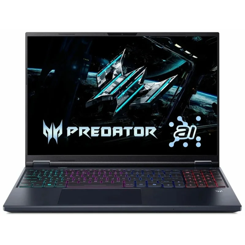 لپ تاپ 16 اینچی ایسر مدل Predator Helios Neo 16 AI PHN16-73-94ZR-Core Ultra 9 275HX-RTX5070 8GB-16GB DDR5 6400MHz-1TB SSD-QHD 240Hz
