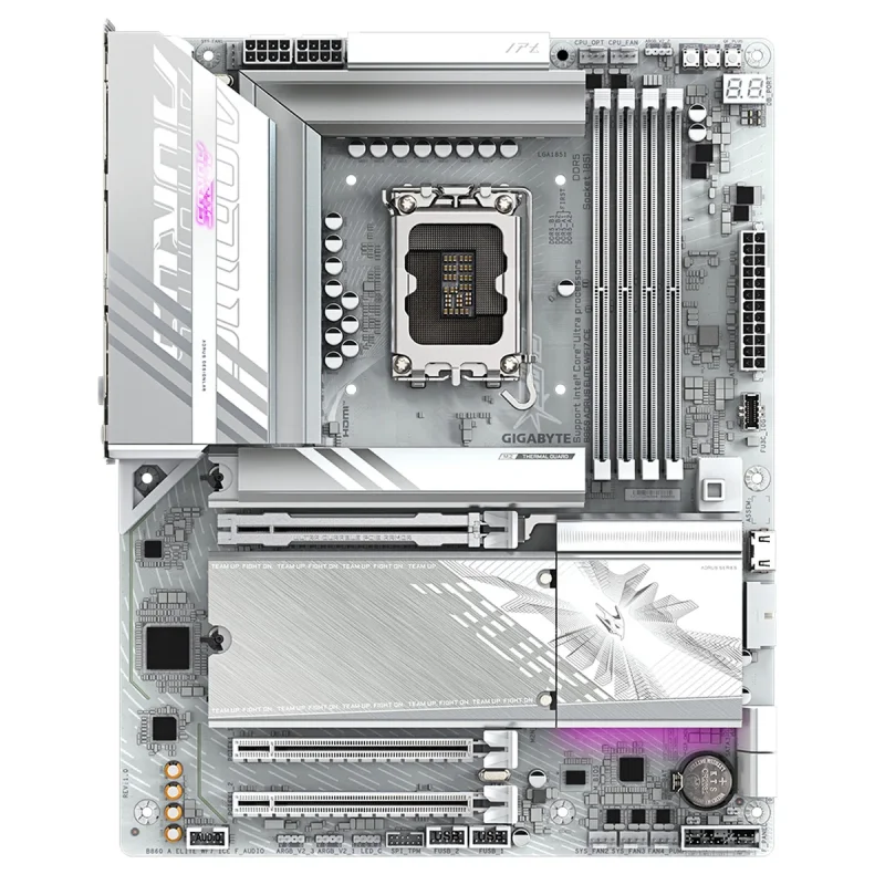 مادربرد گیگابایت مدل B860 AORUS ELITE WIFI7 ICE