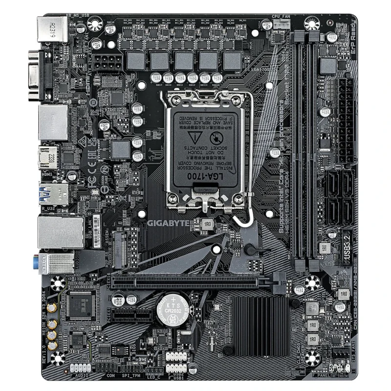 مادربرد گیگابایت مدل H610M S2H V3 rev. 1.0