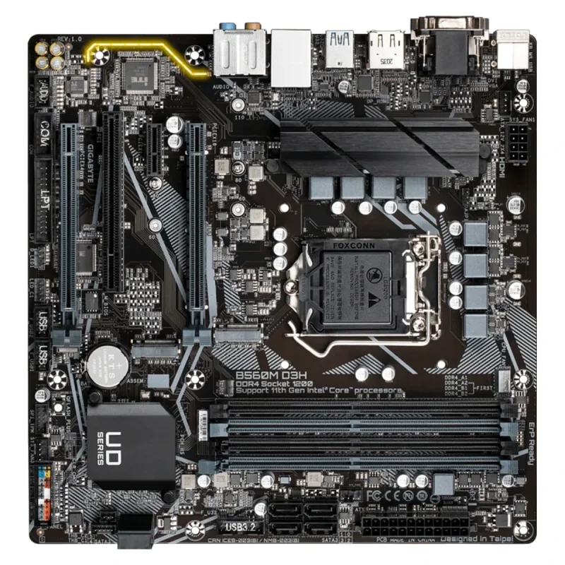 مادربرد گیگابایت مدل B560M D3H Rev1.1