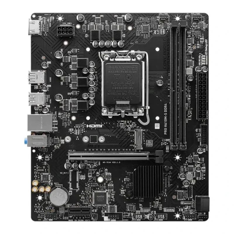 مادربرد ام اس آی مدل PRO H610M-S DDR4