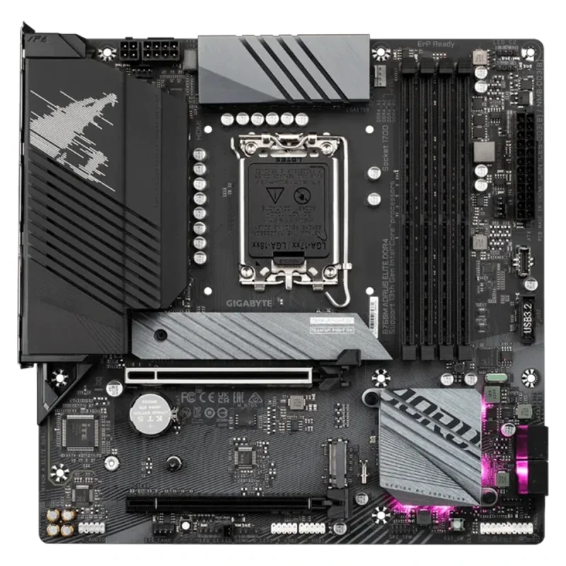 مادربرد گیگابایت مدل GA-B760M AORUS ELITE DDR4 Rev 1.0