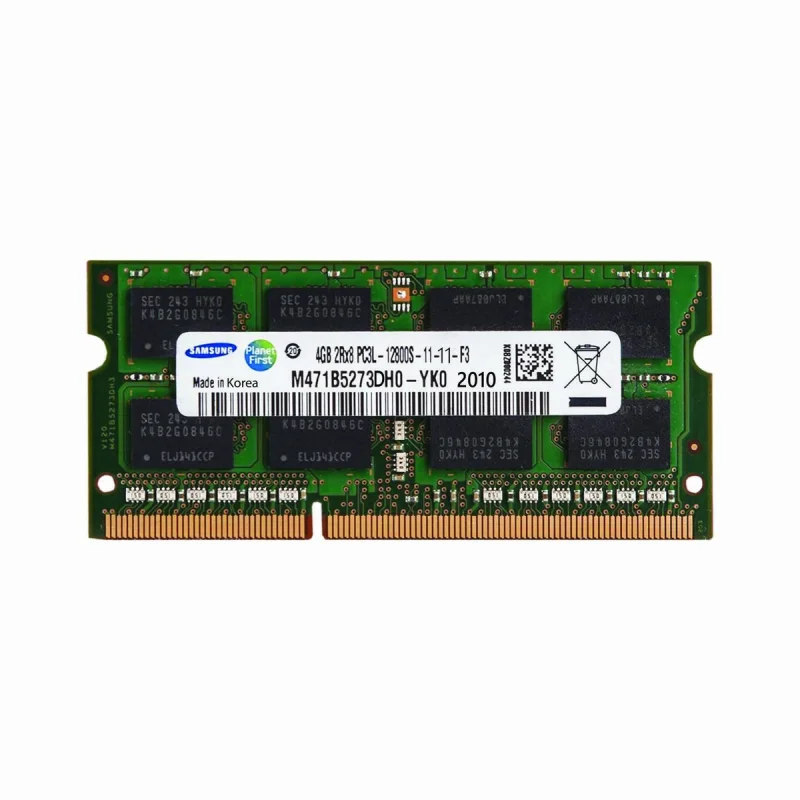 رم لپ تاپ DDR3L تک کاناله 1600 مگاهرتز CL11 سامسونگ مدل PC3L ظرفیت 4 گیگابایت