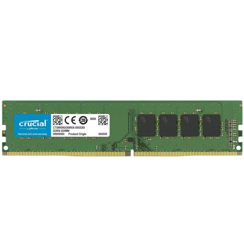 رم دسکتاپ کروشیال مدل CL17 ظرفیت 16 گیگابایت DDR4 تک کاناله فرکانس 2666 مگاهرتز ولتاژ 1.2 ولت ماژول DIMM 288 پین