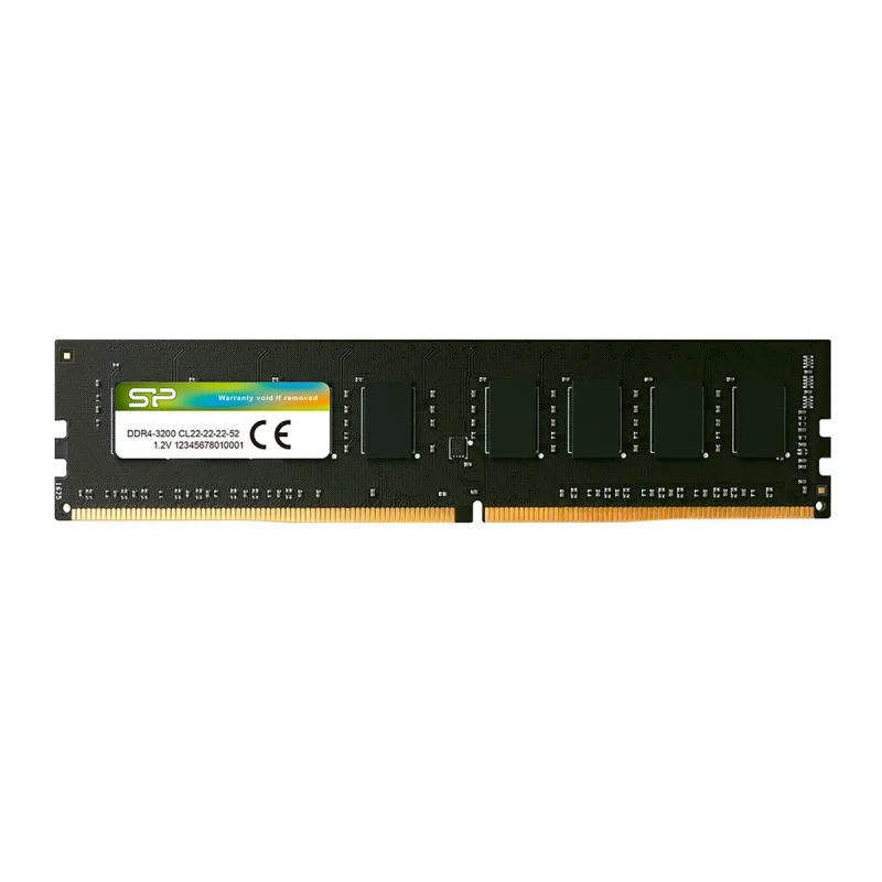 رم دسکتاپ DDR4 تک کاناله 3200 مگاهرتز CL22 سیلیکون پاور مدل SP ظرفیت 8 گیگابایت