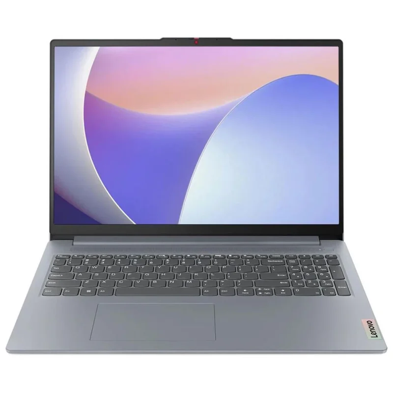 لپ‌تاپ لنوو مدل IdeaPad Slim 3 15IRH8 با پردازنده Core i7-13620H، رم LPDDR5 16GB با فرکانس 4800MHz، حافظه SSD با ظرفیت 512GB، نمایشگر 15.6 اینچ IPS با وضوح Full HD