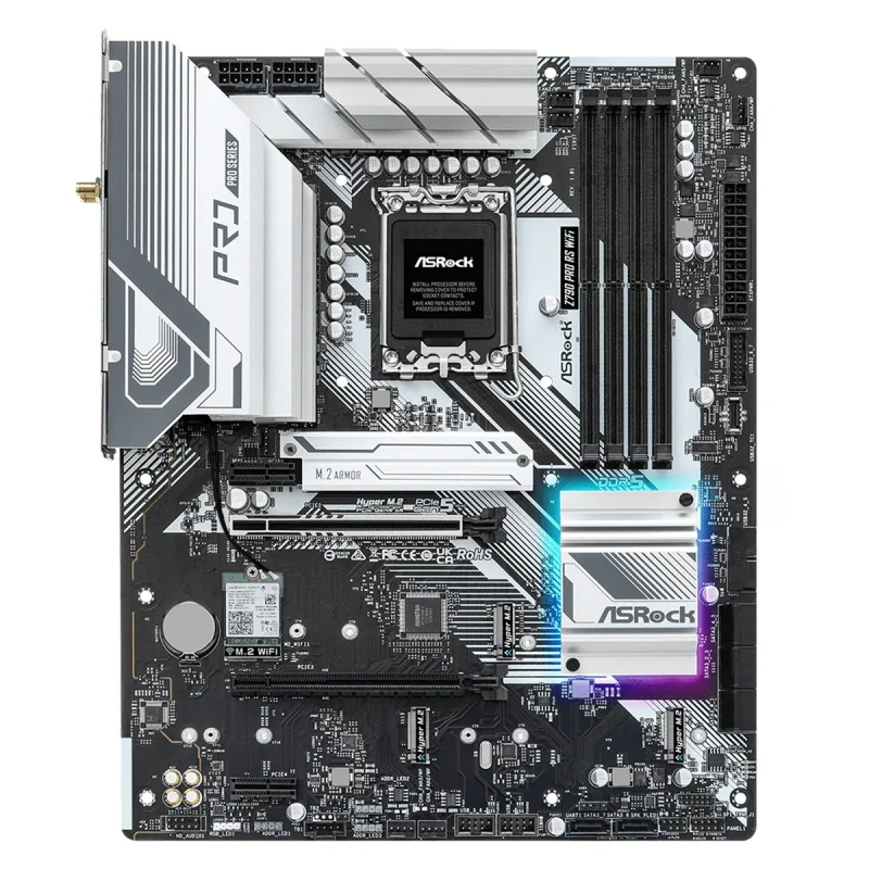 مادربرد ازراک مدل Z790 Pro RS WiFi
