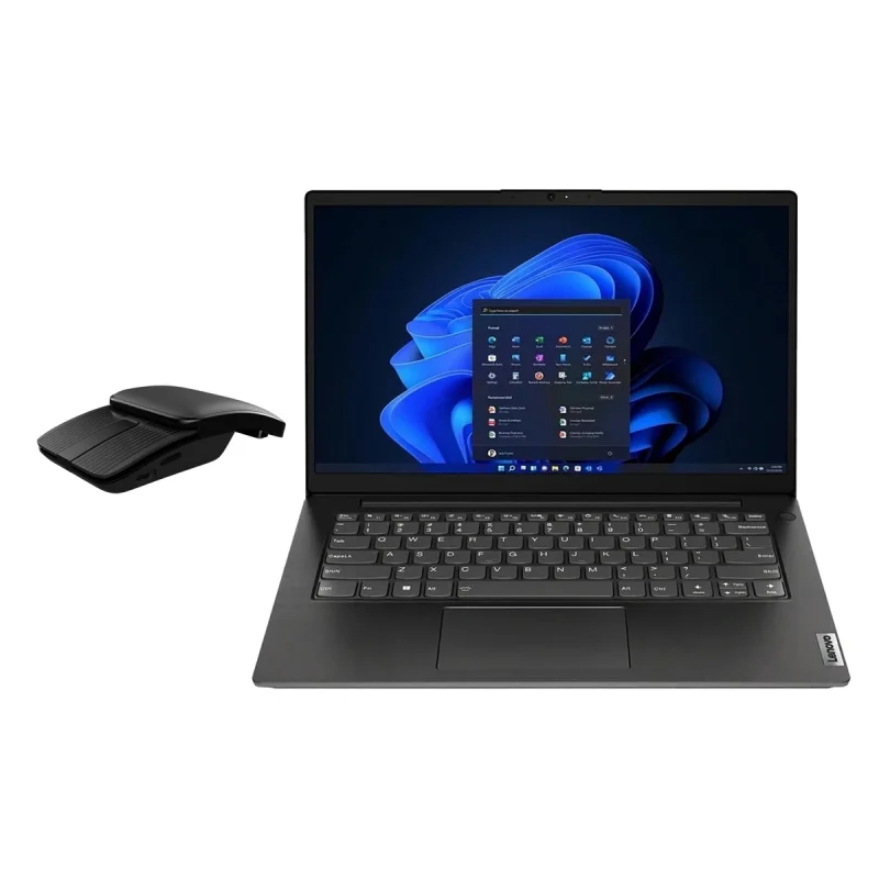 لپ تاپ 14 اینچی لنوو مدل V14 G4 IRU-i7 13620H-16GB DDR4 3200MHz-512GB SSD-TN-W - کاستوم شده به همراه ماوس بی سیم تسکو مدل TM 850BT