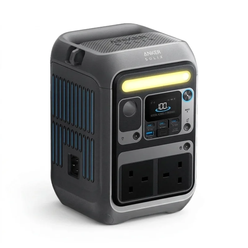 پاور استیشن 300 وات انکر مدل SOLIX C300 A1722 (AC Plug) ظرفیت 90000 میلی‌آمپرساعت معادل 288 وات ساعت
