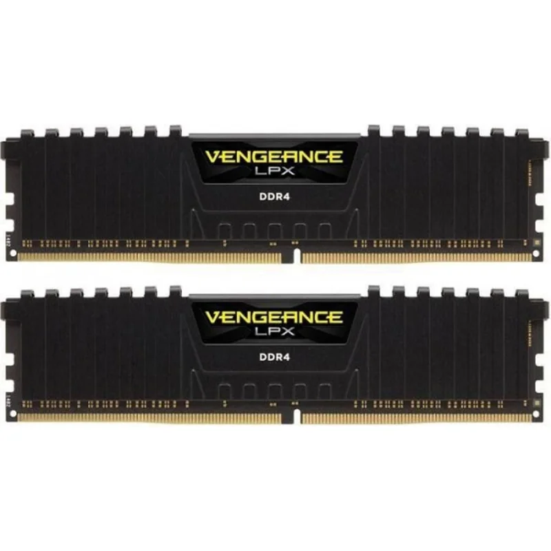 رم دسکتاپ ddr4 دو کاناله 3600 مگاهرتز cl18 کورسیر مدل Vengeance ظرفیت 16 گیگابایت