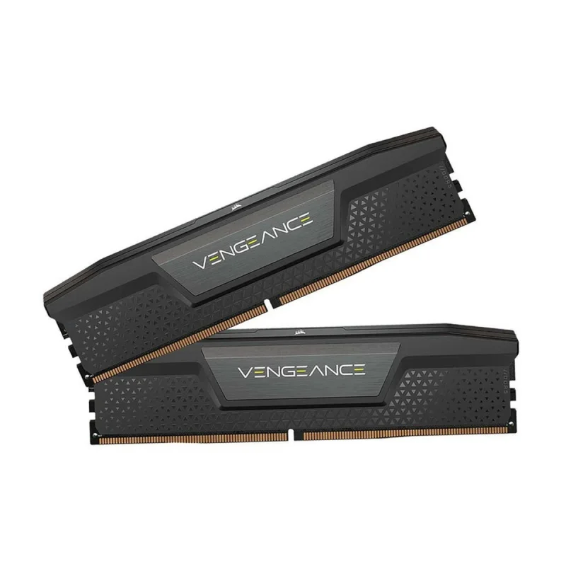 رم دسکتاپ کورسیر VENGEANCE مدل 32GB (2x16GB) DDR5 دو کاناله 6000 مگاهرتز CL36 با هیت‌سینک آلومینیومی، پشتیبانی از XMP 3.0 و ولتاژ 1.25 ولت