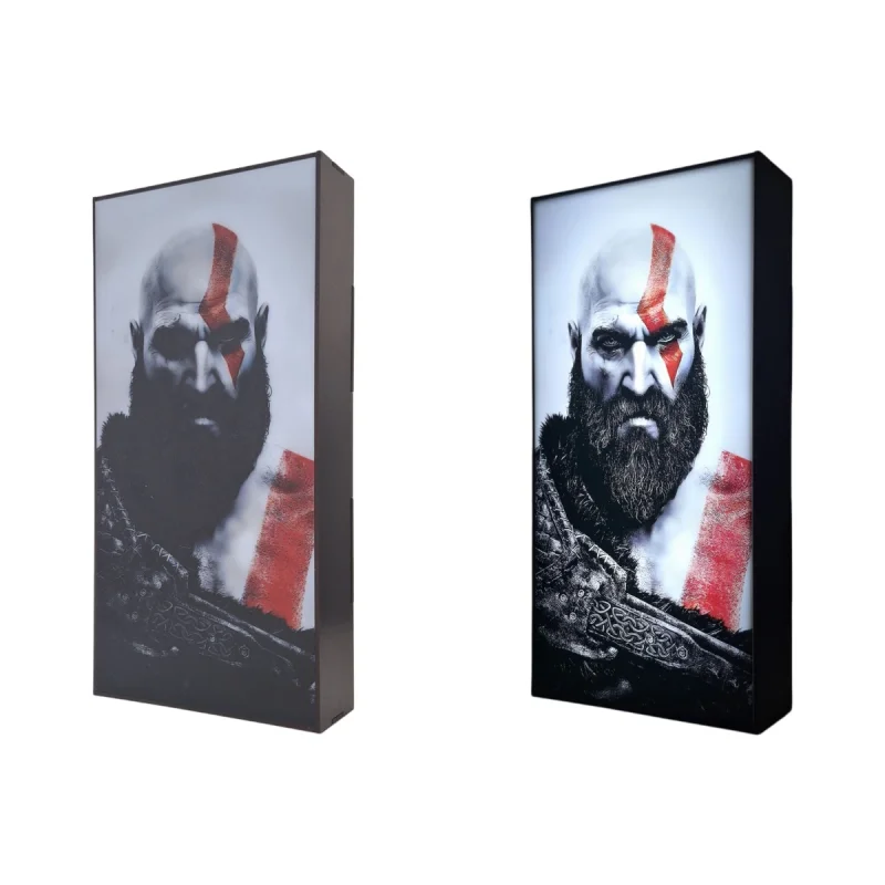 لایت باکس گیمینگ مدل آرسولایت طرح God of War کد AB06