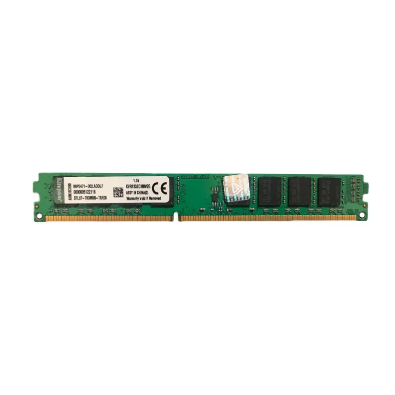 رم دسکتاپ DDR3 تک کاناله 1333 مگاهرتز CL9 کینگستون مدل KVR ظرفیت 2 گیگابایت