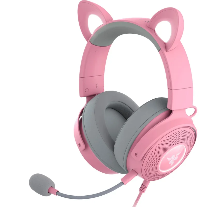 هدست مخصوص بازی ریزر مدل Kraken Kitty V2 Pro