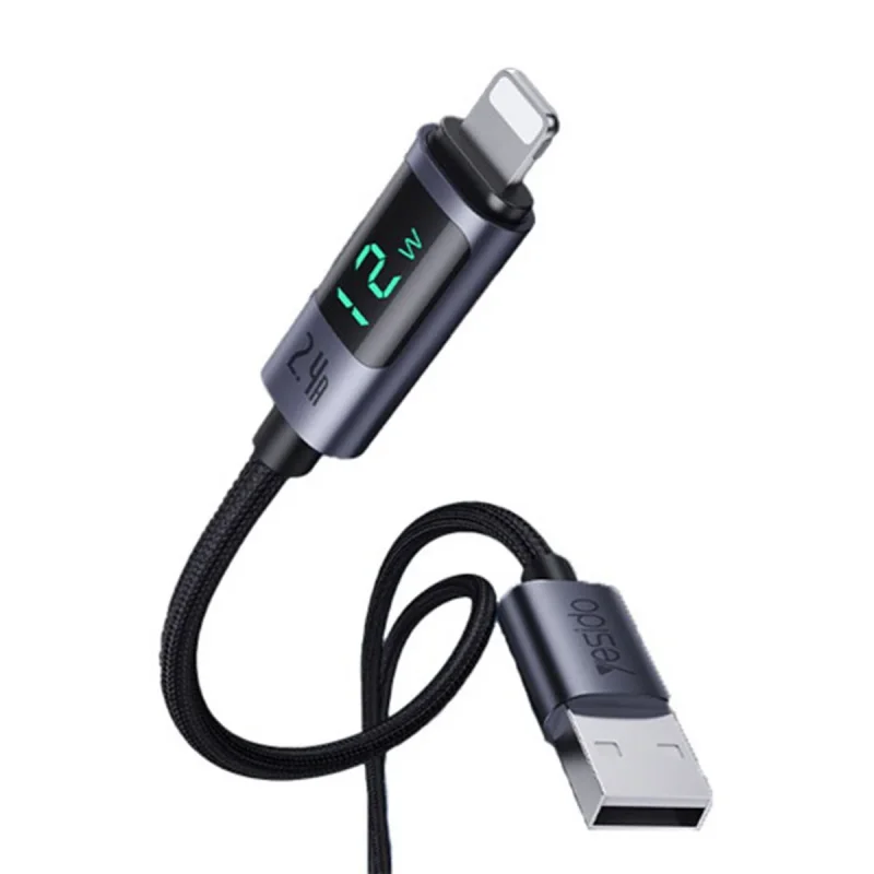 کابل تبدیل USB به لایتنینگ یسیدو مدل CA122 طول 1.2 متر