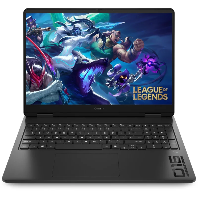 لپ تاپ 16 اینچی اچ‌ پی مدل OMEN Slim 16-an0008TX-Core Ultra 9 285H-RTX5060 8GB-16GB DDR5 5600MHz-512GB SSD-FHD+ 144Hz - کاستوم شده