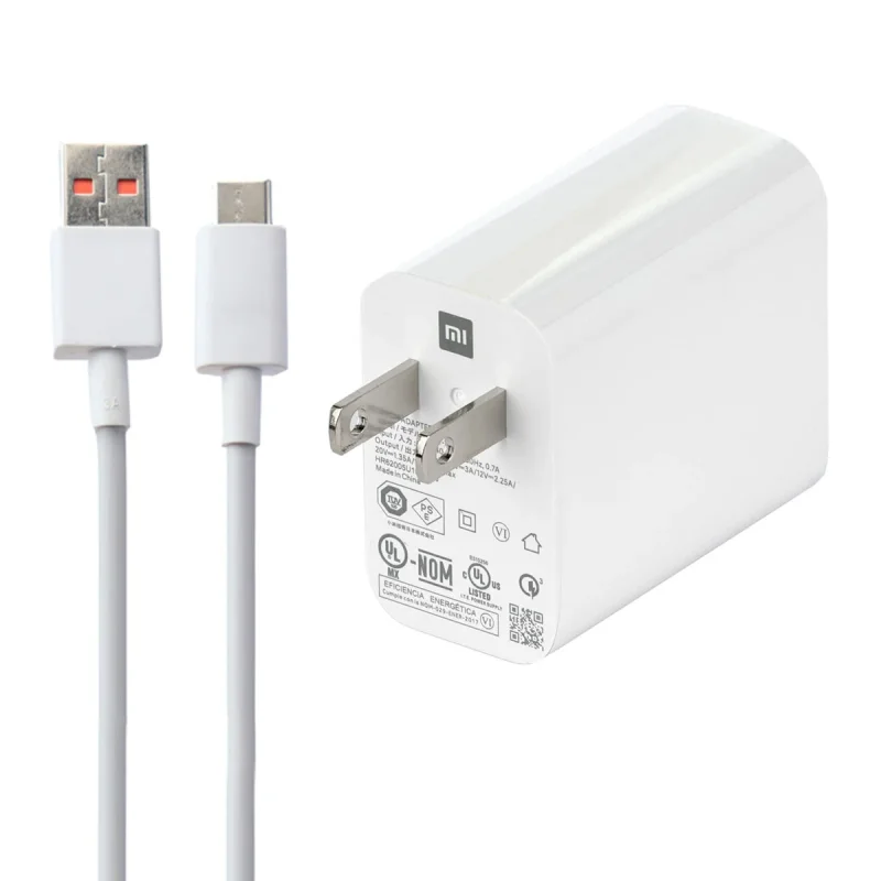 شارژر دیواری شیائومی مدل MDY-12-EA به همراه کابل تبدیل USB-C
