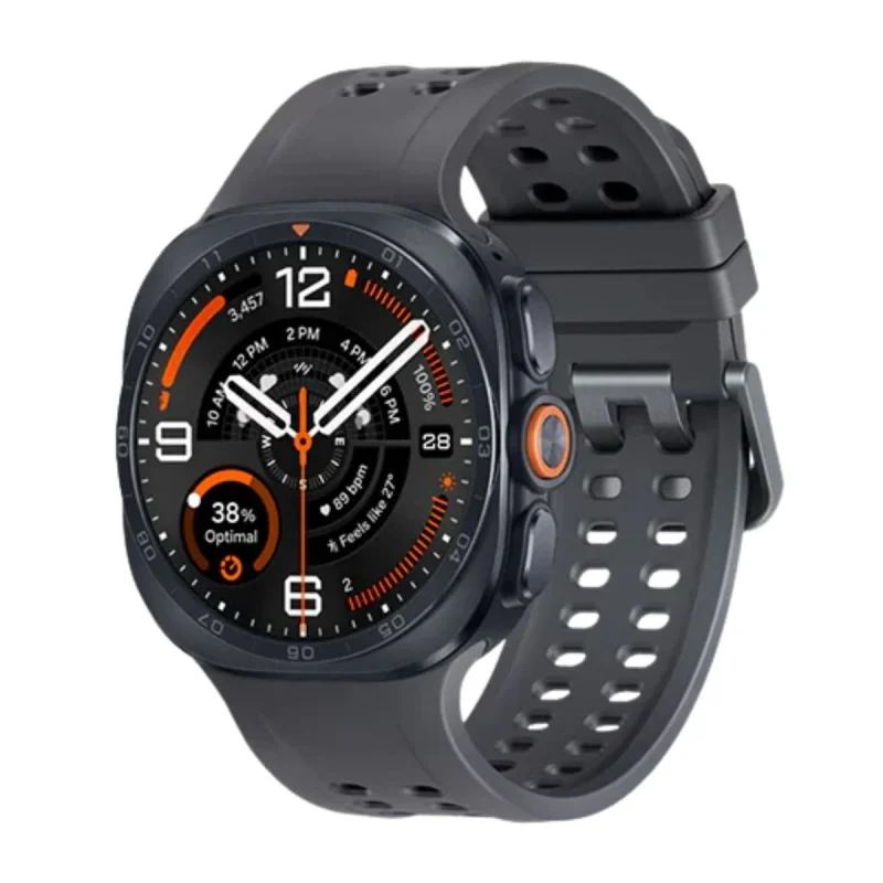 ساعت هوشمند 47 میلی‌متری سامسونگ مدل Galaxy Watch Ultra 2 با بند لاستیکی