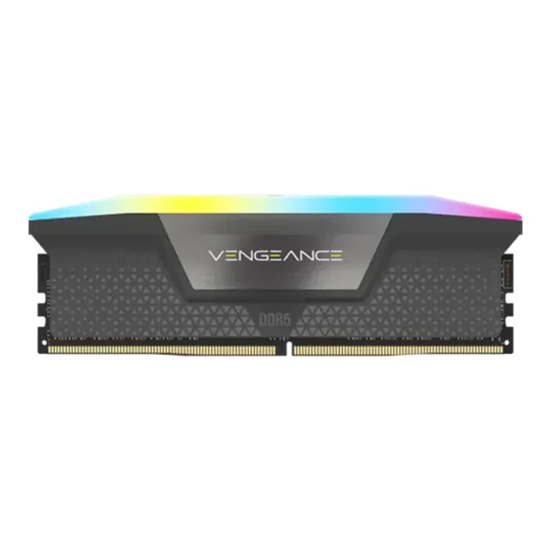 رم DDR5 دسکتاپ 8 گیگابایت 5200Mhz CL40 کورسیر مدل VENGEANCE RGB تک کاناله