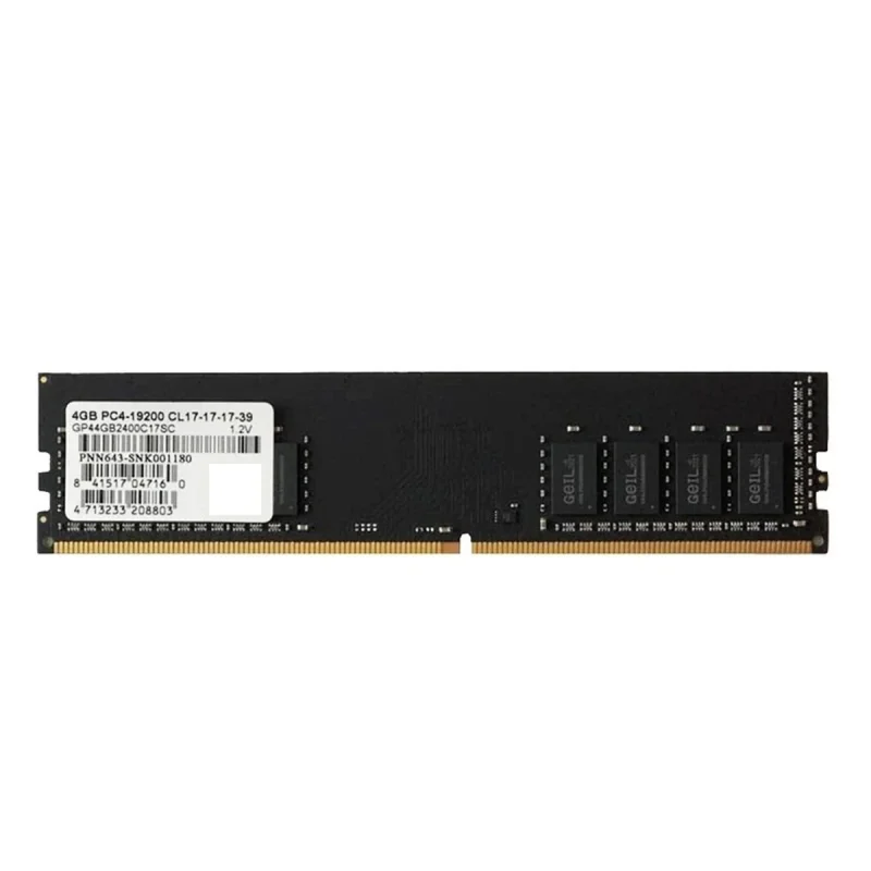 رم دسکتاپ DDR4 تک کاناله 2400 مگاهرتز CL17 گیل مدل Pristine Series ظرفیت 4 گیگابایت